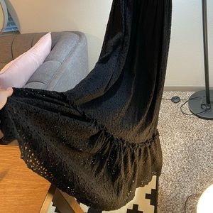 Black lace dress - medium size